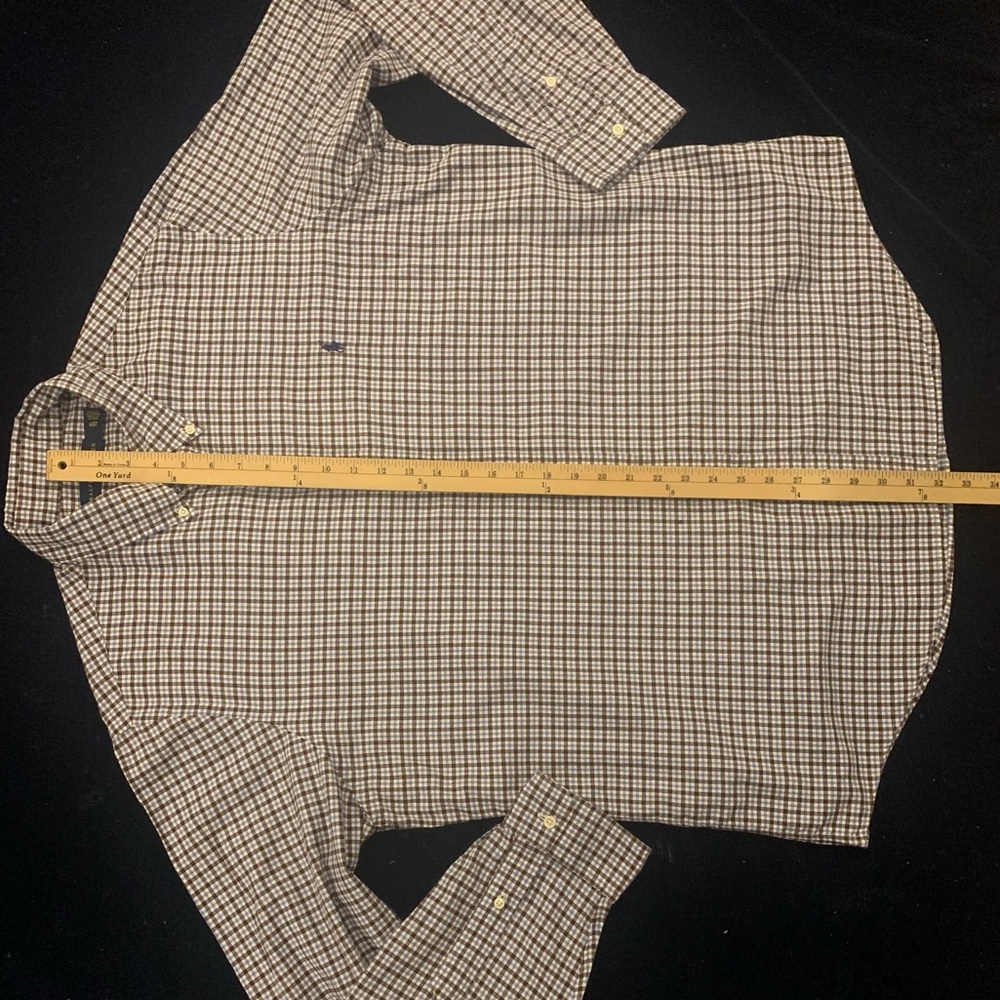 RALPH LAUREN LS All Cotton Tattersall Shirt - Picture 6 of 7